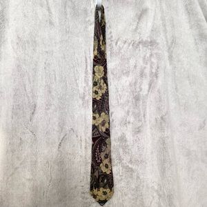 Floral and Paisley Silk Tie